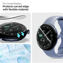 Spigen Elite Shield EZ Fit Google Pixel Watch 3 / 4 / 5 45mm Clear [2 PACK]