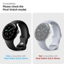 Spigen Elite Shield EZ Fit Google Pixel Watch 3 / 4 / 5 41mm Clear [2 PACK]