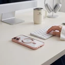 Tech-Protect Magflex MagSafe Apple iPhone 17 Shiny Rose Gold