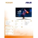 Monitor 32" Asus Rog Pg32uqxr 4k Ips Miniled Dp Hdmi Usb