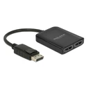 Αντάπτορας DisplayPort Delock Splitter σε 2x DisplayPort 87768, Dual Mode, MST, 4K