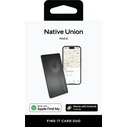 Native Union Findit Card V2 Locating card / wallet compatible with Apple Find My and Google Find Hub (black)