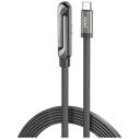 AWEI CM-12C USB-C / USB-C Cable with Stand Black
