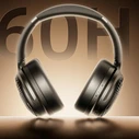 AWEI AT30 Wireless Over-Ear Headphones Bluetooth 6.0 Black