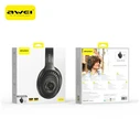 AWEI AT30 Wireless Over-Ear Headphones Bluetooth 6.0 Black