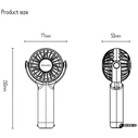 AWEI F42 white handheld fan
