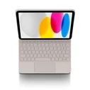 Decoded Magnetic Keyboard with Trackpad for Apple iPad 10.9" 2022 / 11" 2025 (clay)