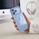 Tech-Protect Magmat MagSafe CC Apple iPhone 17 Pro Max / 18 Pro Max Light Blue/clear