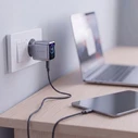 Tech-Protect PowerVision NC45W-GaN USB-C Network Charger PD 45W Dark Grey