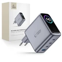 Tech-Protect PowerVision NC140W-GaN USB-A, 3xUSB-C Network Charger PD 140W / QC3.0 Dark Grey