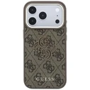Guess 4G & Big Resin Logo Apple iPhone 18 Pro / 17 Pro brown