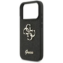 Guess Fixed Glitter Big 4G Apple iPhone 18 Pro / 17 Pro black