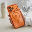 Tech-Protect Magmat MagSafe CC Apple iPhone 17 Pro Max / 18 Pro Max Cosmic Orange / clear