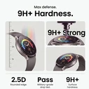 Tech-Protect Easy Set+ Samsung Galaxy Watch 8 / 9 40mm Clear [2 PACK]