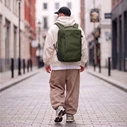 Tech-Protect Defender S70 Ryanair & Wizzair Travel Laptop Cabin Backpack 24L 40x30x20 Military Green