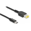 Καλώδιο Τροφοδοσίας Delock 87970, USB-C σε Lenovo 11x4.5mm, 1.5m, μαύρο