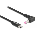 Καλώδιο Τροφοδοσίας Delock 87973, USB-C σε HP 4.8x1.7mm, 1.5m, μαύρο