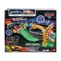 Αυτοκινητόδρομος Mattel Cars Set Night Race Track Glowing In The Dark