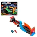 Αυτοκινητόδρομος Mattel Cars Set Night Race Track Glowing In The Dark
