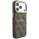 Guess Embossed 4G Classic MagSafe Apple iPhone 18 Pro / 17 Pro brown