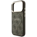 Guess Embossed 4G Classic MagSafe Apple iPhone 18 Pro / 17 Pro brown