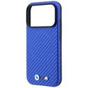 BMW M Carbon Printed Ring MagSafe Apple iPhone 18 Pro / 17 Pro blue