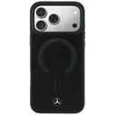 Mercedes Leather 3D MagSafe Apple iPhone 18 Pro / 17 Pro black