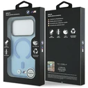 BMW M IML Frosted Metal Logo & Trims MagSafe Apple iPhone 18 Pro / 17 Pro blue