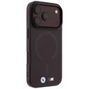 BMW M IML Frosted Metal Logo & Trims MagSafe Apple iPhone 18 Pro Max / 17 Pro Max burgundy