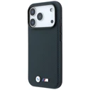BMW M Quadrille Kevlar Metal Logo MagSafe Apple iPhone 18 Pro / 17 Pro navy blue
