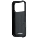BMW M Quadrille Kevlar Tricolor & Metal Logo MagSafe Apple iPhone 18 Pro / 17 Pro black