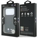BMW M Quadrille Kevlar Tricolor & Metal Logo MagSafe Apple iPhone 18 Pro / 17 Pro black