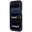 BMW Sign Inclined Deboss Letters MagSafe Apple iPhone 18 Pro / 17 Pro burgundy