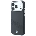 BMW Sign Inclined Deboss Letters MagSafe Apple iPhone 18 Pro / 17 Pro grey