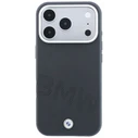 BMW Sign Inclined Deboss Letters MagSafe Apple iPhone 18 Pro / 17 Pro grey