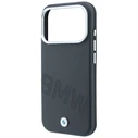 BMW Sign Inclined Deboss Letters MagSafe Apple iPhone 18 Pro / 17 Pro grey