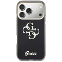 Guess IML 4G Script Metal Apple iPhone 18 Pro / 17 Pro black