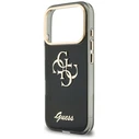 Guess IML 4G Script Metal Apple iPhone 18 Pro / 17 Pro black