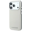 Karl Lagerfeld Grained Elongated Logo MagSafe Apple iPhone 18 Pro / 17 Pro beige