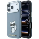 Karl Lagerfeld Smooth Choupette Sketch MagSafe Apple iPhone 18 Pro / 17 Pro light blue