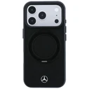 Mercedes Leather with Ring Stand MagSafe Apple iPhone 18 Pro / 17 Pro black