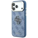 Guess 4G & Big Resin Logo Apple iPhone 18 Pro / 17 Pro light blue