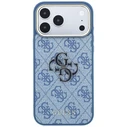 Guess 4G & Big Resin Logo Apple iPhone 18 Pro / 17 Pro light blue