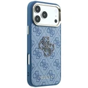 Guess 4G & Big Resin Logo Apple iPhone 18 Pro / 17 Pro light blue