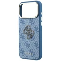 Guess 4G & Big Resin Logo Apple iPhone 18 Pro Max / 17 Pro Max light blue
