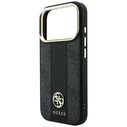 Guess 4G with Stripe Round and Classic Logos MagSafe Apple iPhone 18 Pro Max / 17 Pro Max black
