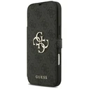 Guess Book 4G Metal Logo Apple iPhone 18 Pro Max / 17 Pro Max black