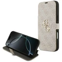 Guess Book 4G Metal Logo Apple iPhone 18 Pro Max / 17 Pro Max pink