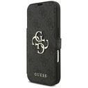 Guess Book 4G Metal Logo Apple iPhone 18 Pro / 17 Pro black