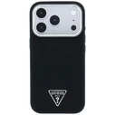 Guess Grained Triangle Logo MagSafe Apple iPhone 18 Pro / 17 Pro black